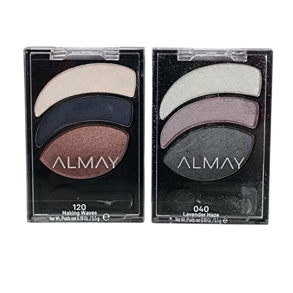 Almay Shadow Trios‎ Eyeshadow Palettes Lot 120 040 New